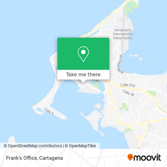 Frank's Office map