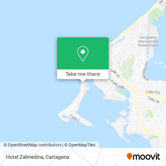 Hotel Zalmedina map