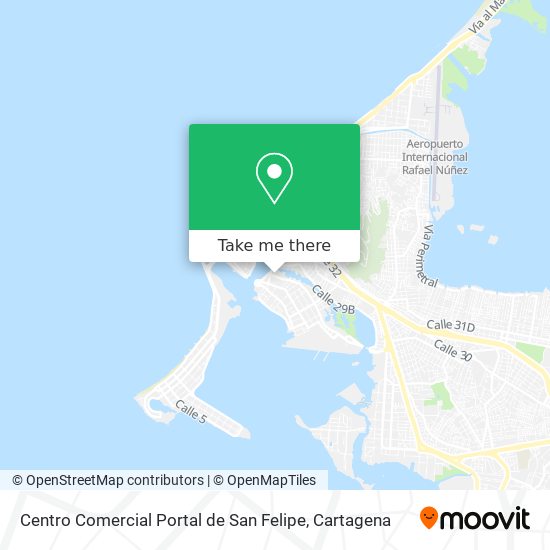 Centro Comercial Portal de San Felipe map