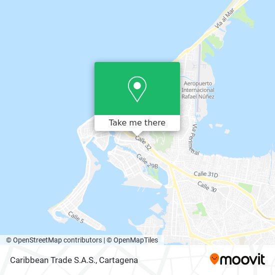 Mapa de Caribbean Trade S.A.S.