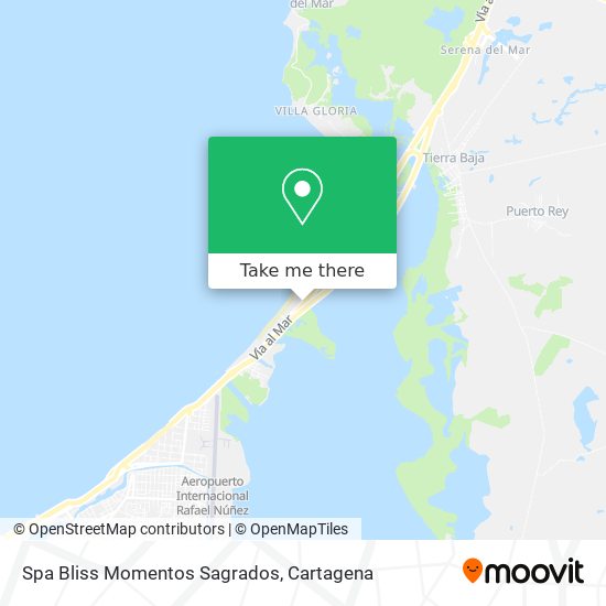 Spa Bliss Momentos Sagrados map