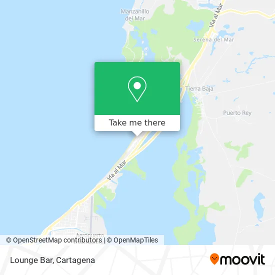 Lounge Bar map
