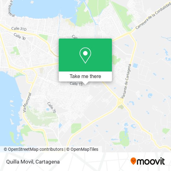 Quilla Movil map