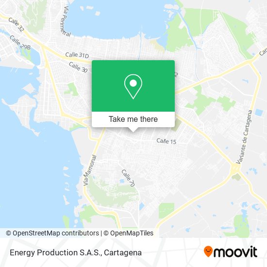 Mapa de Energy Production S.A.S.