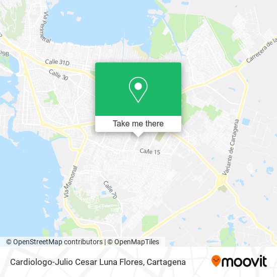 Cardiologo-Julio Cesar Luna Flores map