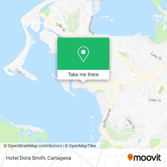 Hotel Dora Smith map