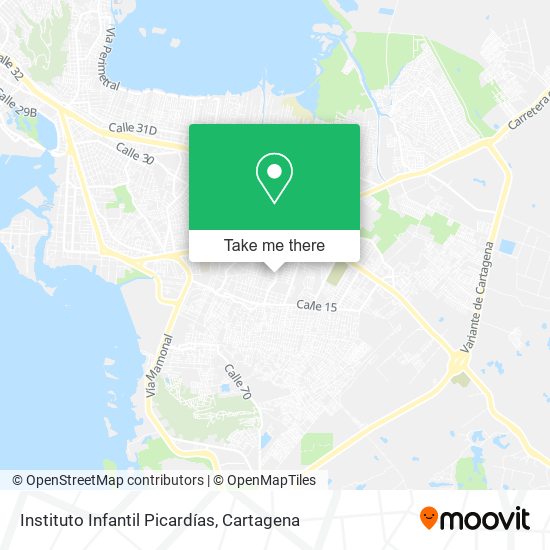 Instituto Infantil Picardías map