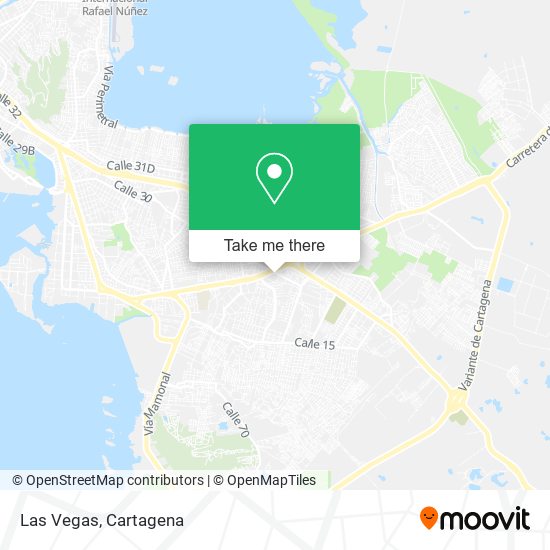 Las Vegas map