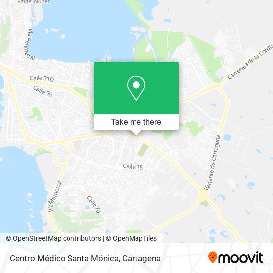 Centro Médico Santa Mónica map