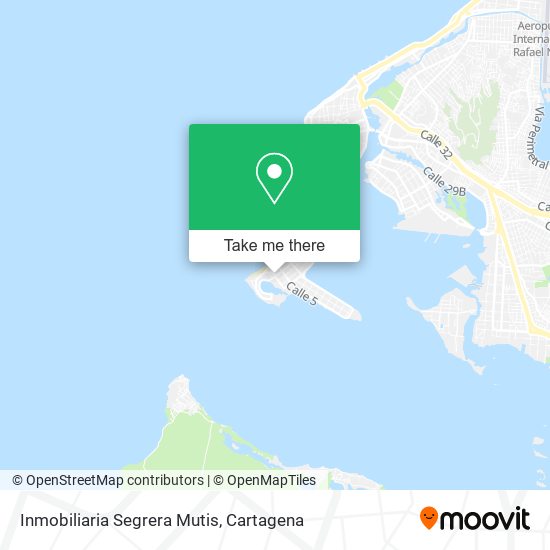 Inmobiliaria Segrera Mutis map