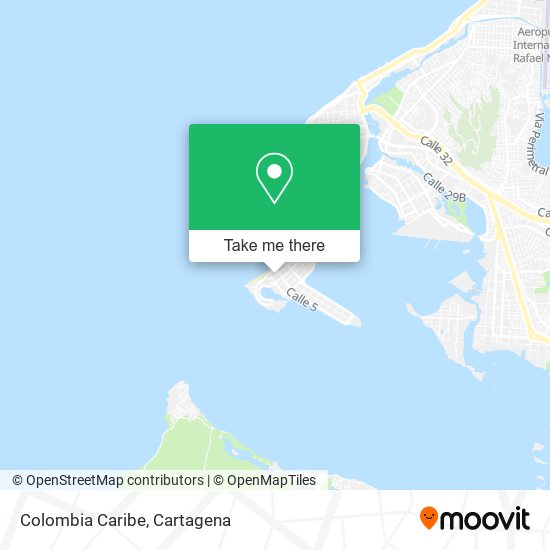 Mapa de Colombia Caribe