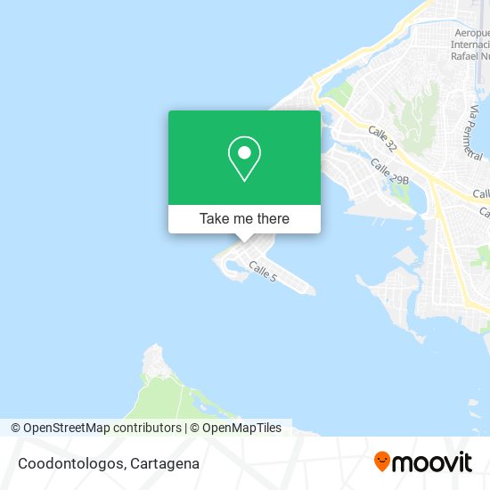 Coodontologos map