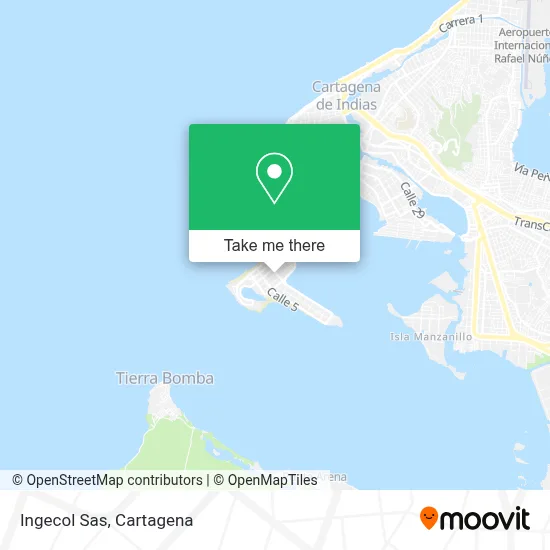 Ingecol Sas map