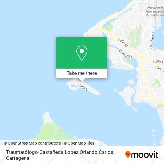 Traumatólogo-Castañeda Lopez Orlando Carlos map