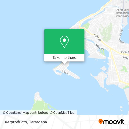 Xerproducts map