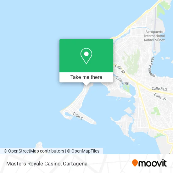 Masters Royale Casino map