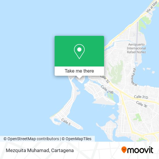 Mapa de Mezquita Muhamad