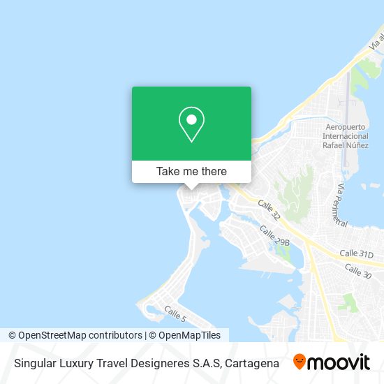 Singular Luxury Travel Designeres S.A.S map