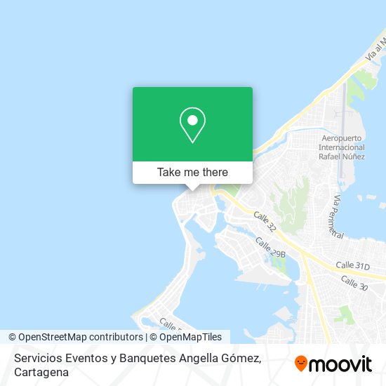 Servicios Eventos y Banquetes Angella Gómez map