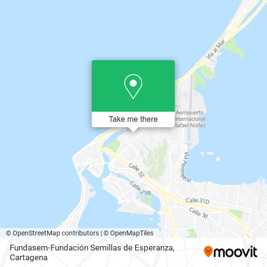 Mapa de Fundasem-Fundación Semillas de Esperanza