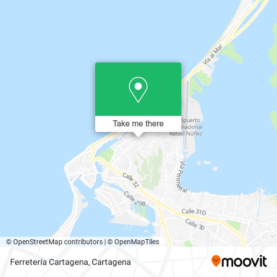 Ferretería Cartagena map