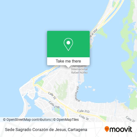 Sede Sagrado Corazón de Jesus map