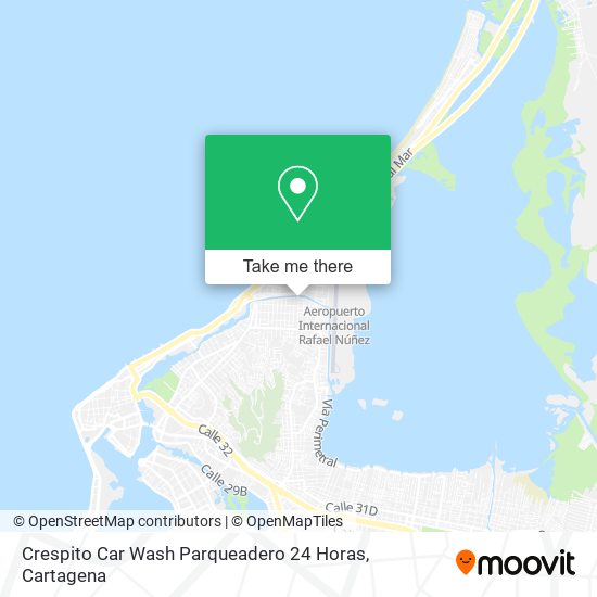 Crespito Car Wash Parqueadero 24 Horas map