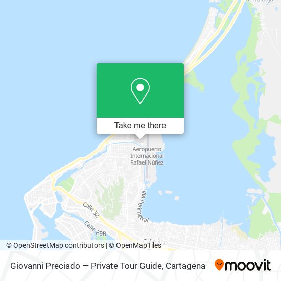 Giovanni Preciado — Private Tour Guide map