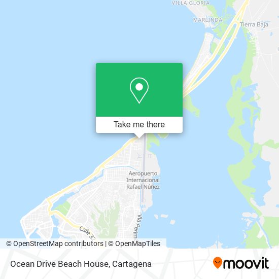 Mapa de Ocean Drive Beach House