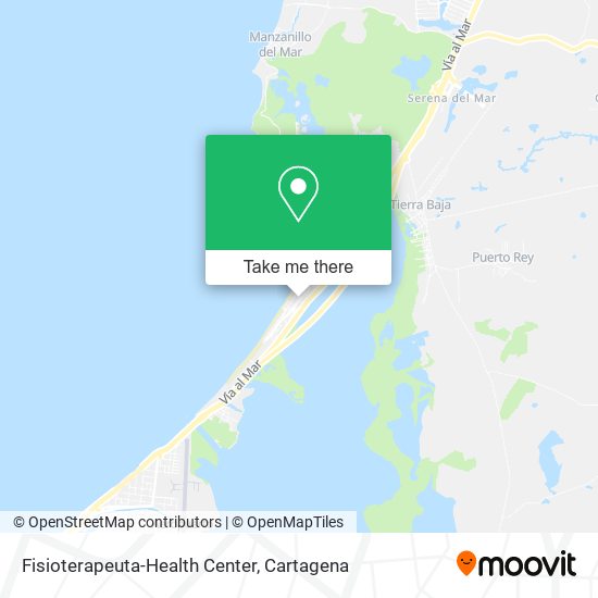 Fisioterapeuta-Health Center map