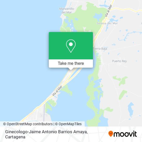 Ginecologo-Jaime Antonio Barrios Amaya map
