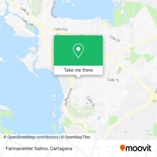 Farmacenter Salmo map