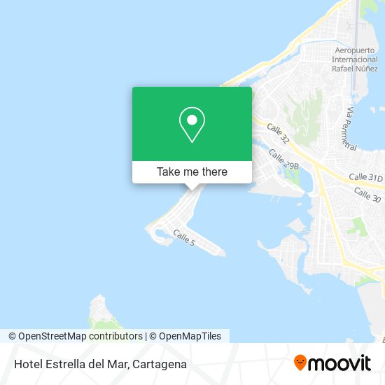 Hotel Estrella del Mar map