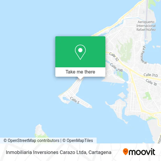 Inmobiliaria Inversiones Carazo Ltda map