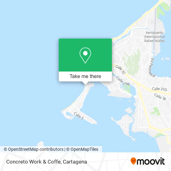 Concreto Work & Coffe map