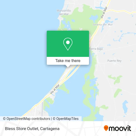 Bless Store Outlet map