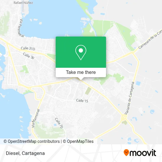 Diesel map