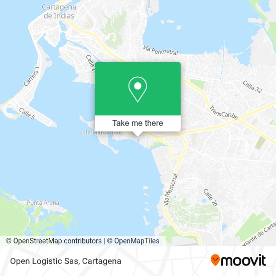 Open Logistic Sas map