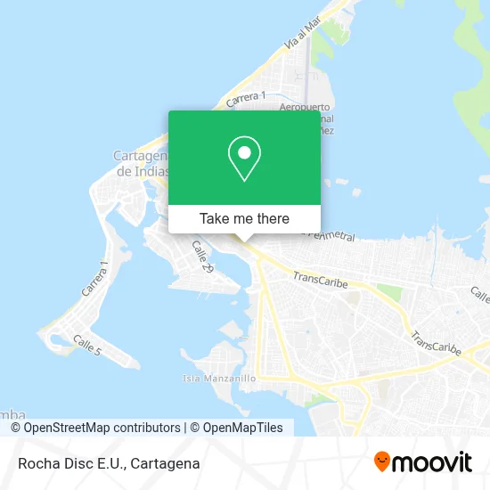 Rocha Disc E.U. map