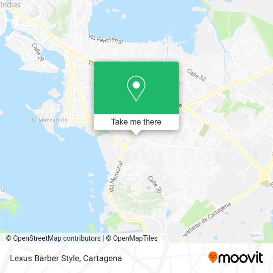 Lexus Barber Style map