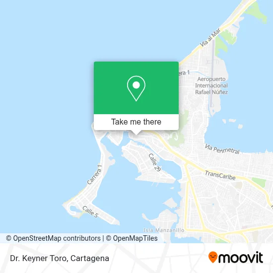 Dr. Keyner Toro map