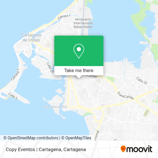 Copy Eventos | Cartagena map
