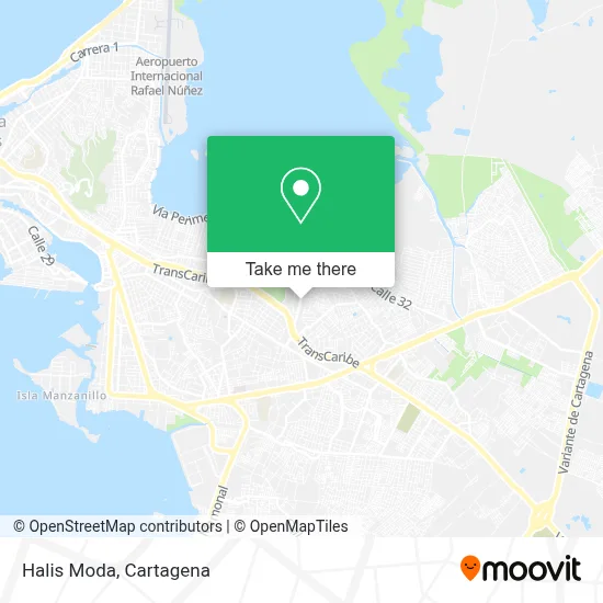 Halis Moda map