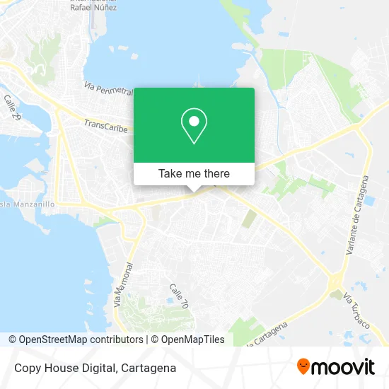 Copy House Digital map
