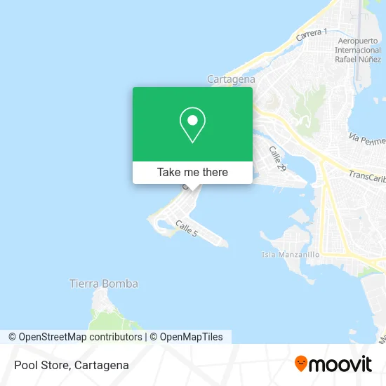 Pool Store map