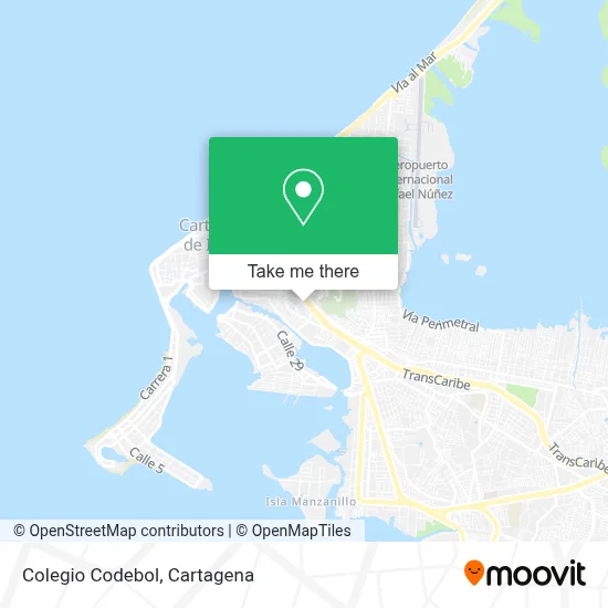 Colegio Codebol map