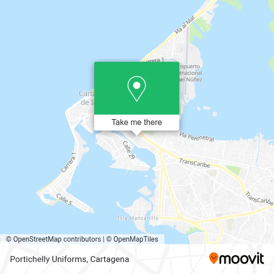 Portichelly Uniforms map