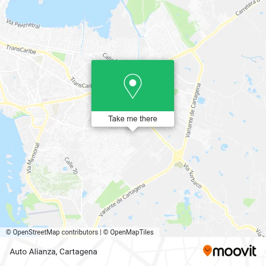Auto Alianza map