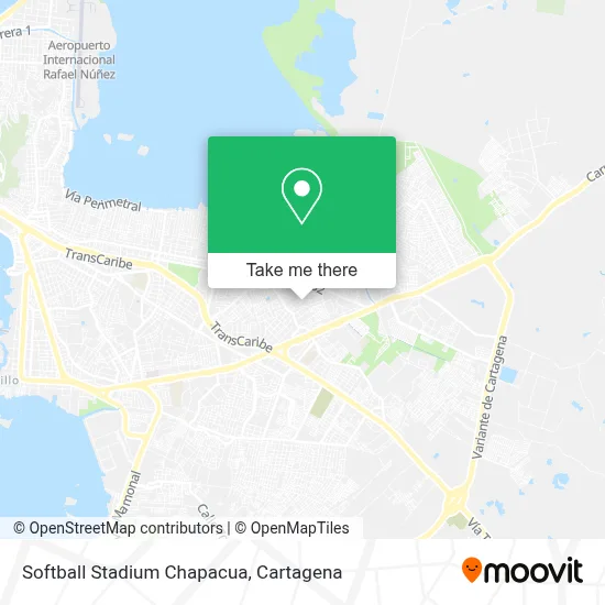 Softball Stadium Chapacua map