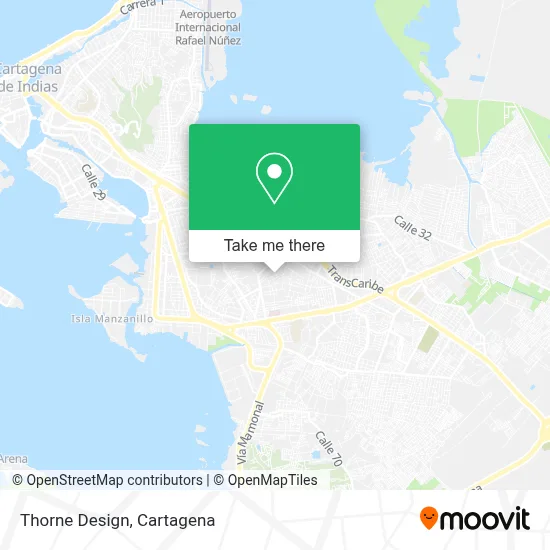 Thorne Design map